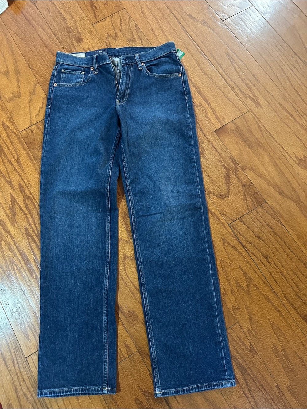 GAP Women’s Straight-Leg Jeans in Deep Indigo